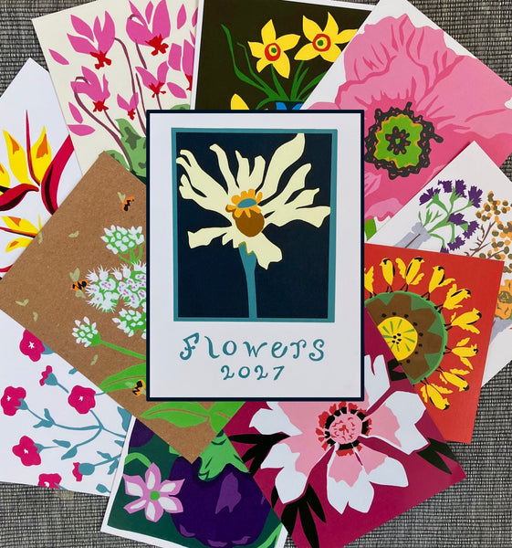 2027 Flowers Calendar