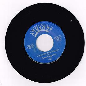 Boogie Woogie Bob - Hyper-Inflation Boogie / Walken My Monkey - Vinyl 45 RPM