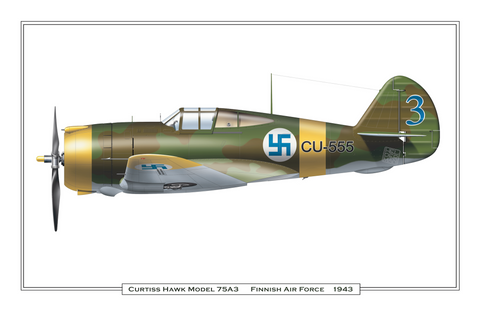 Curtiss “Hawk” Model 75A3 - Finnish