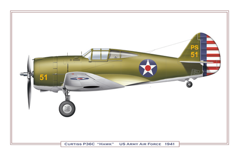 Curtiss P-36C “Hawk”